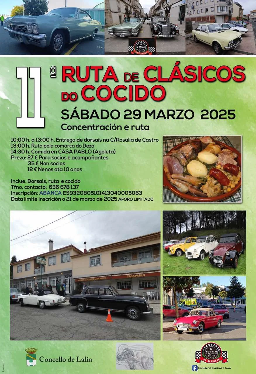 11ª RUTA DE CLÁSICOS DO COCIDO