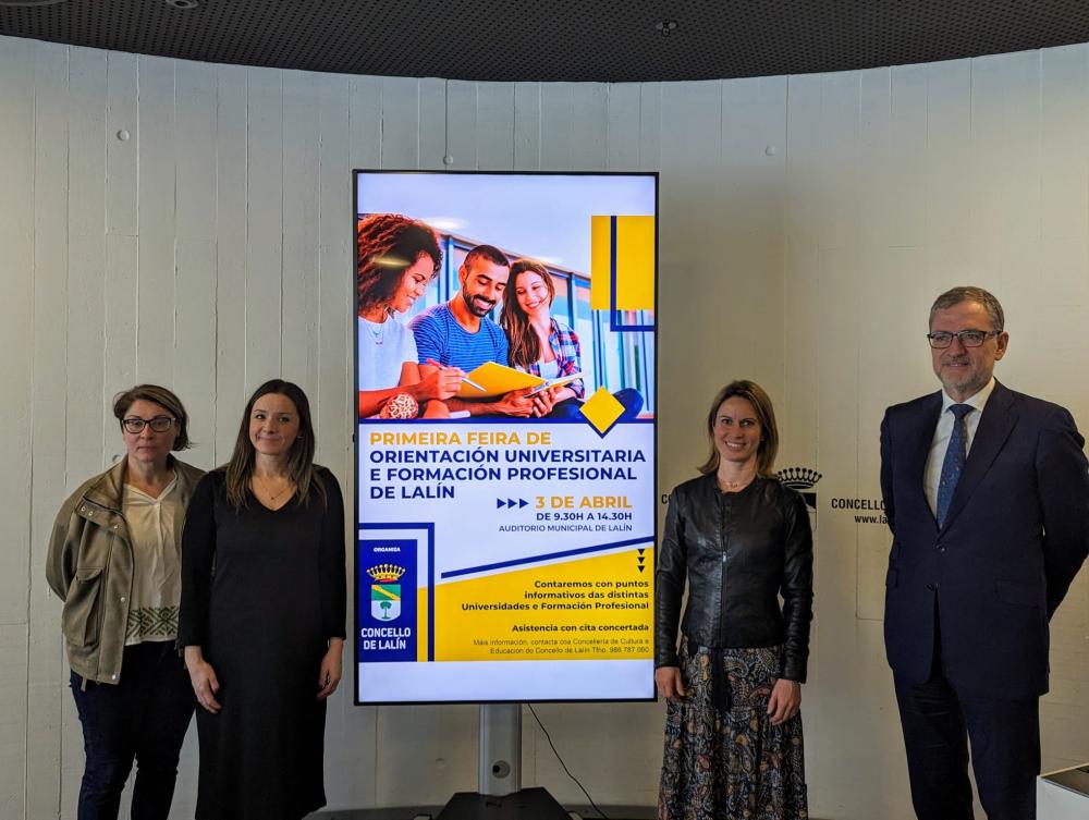 Imagen O CONCELLO PROMOVE A “II FEIRA DE ORIENTACIÓN UNIVERSITARIA E FORMACIÓN PROFESIONAL DE LALÍN” QUE SE CELEBRARÁ O 29 DE ABRIL