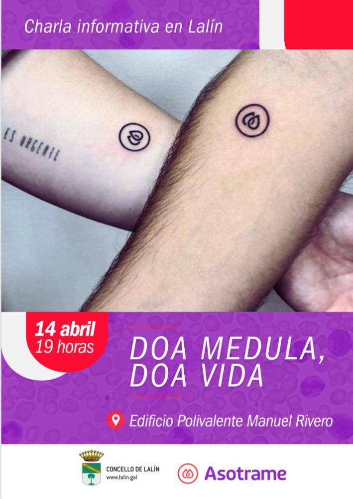 Imagen O CONCELLO PROMOVE UNHA CHARLA INFORMATIVA SOBRE DOAZÓN DE MEDULA ÓSEA, EN COLABORACIÓN CON ASOTRAME