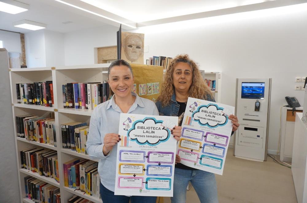 Imagen O CONCELLO ACTIVA OS “MESES TEMÁTICOS” DA BIBLIOTECA DE LALÍN DENTRO DO PROGRAMA “LALÍN É CULTURA”