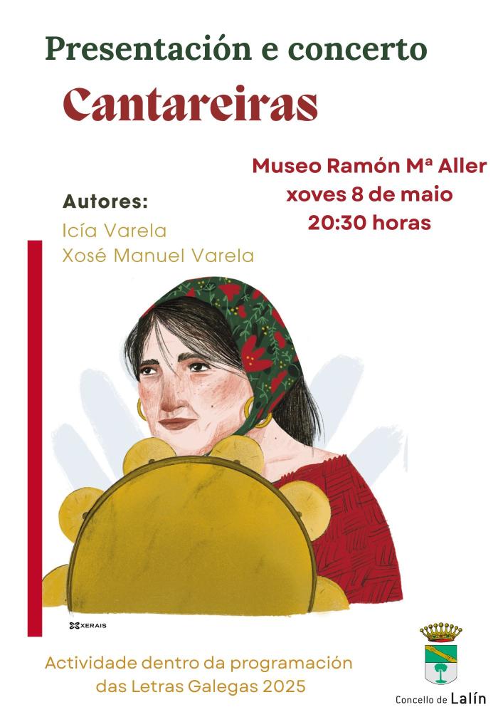 Imagen “CANTAREIRAS” CHEGA A LALÍN COMO UN EVENTO PARTICIPATIVO E DINÁMICO AO REDOR DA LITERATURA ORAL, DA MÚSICA TRADICIONAL E DAS CANTAREIRAS