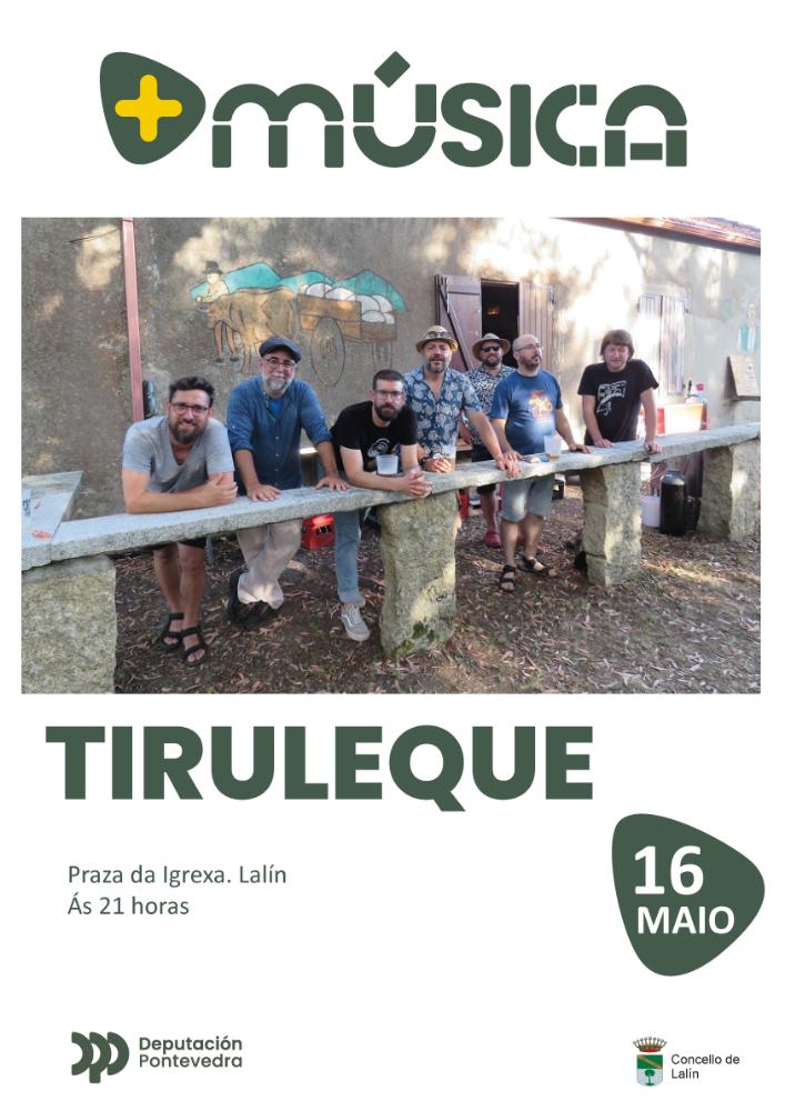 Imagen “LALÍN NAS LETRAS 2025” TRAE UN CONCERTO GRATUÍTO DO PRESTIXIOSO GRUPO DE MÚSICA GALEGA TIRULEQUE