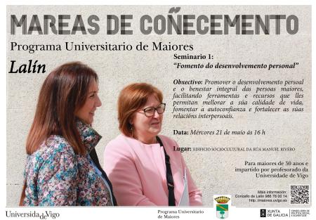 MAREAS DE COÑECEMENTO. PROGRAMA UNIVERSITARIO DE MAIORES