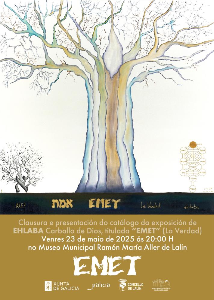 Imagen O VINDEIRO VENRES CLAUSÚRASE A EXPOSICIÓN “EMET” DE EHLABA CARBALLO DE DIOS E PRESÉNTASE O CATÁLOGO DA DITA MOSTRA