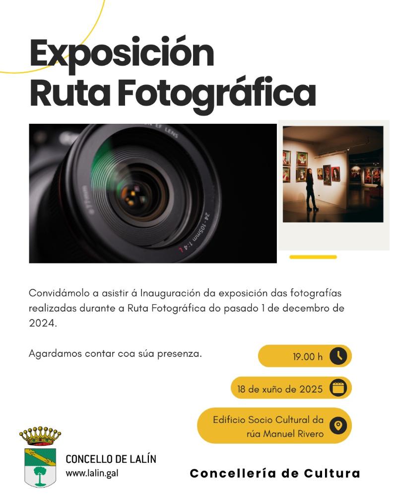 Imagen O CONCELLO REALIZA UNHA EXPOSICIÓN COAS FOTOGRAFÍAS REALIZADAS DURANTE A RUTA TURÍSTICA DE DECEMBRO