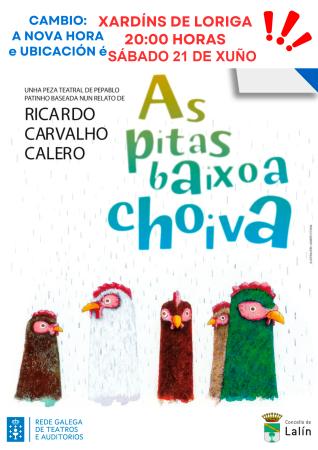TEATRO DO GHAZAFELHOS PRESENTA "AS PISTAS BAIXO A CHOIVA"