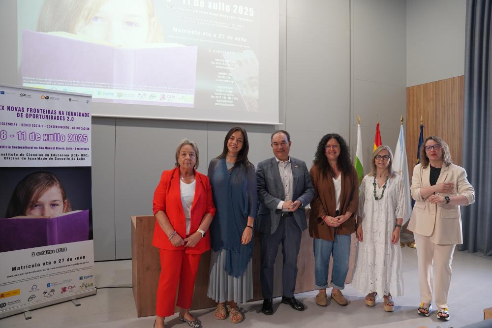 Imagen ARRANCA O CURSO DE VERÁN DE IGUALDADE QUE AFONDARÁ SOBRE VIOLENCIAS, REDES SOCIAIS, CONSENTIMENTO E COEDUCACIÓN ATA O VENRES