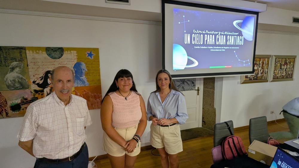 Imagen A CONFERENCIA DA ASTRÓNOMA CHILENA CAMILA CABALLERO ABRE A PROGRAMACIÓN MUNICIPAL DE ACTIVIDADES DE “LALÍN DESTINO TURÍSTICO STARLIGHT”...