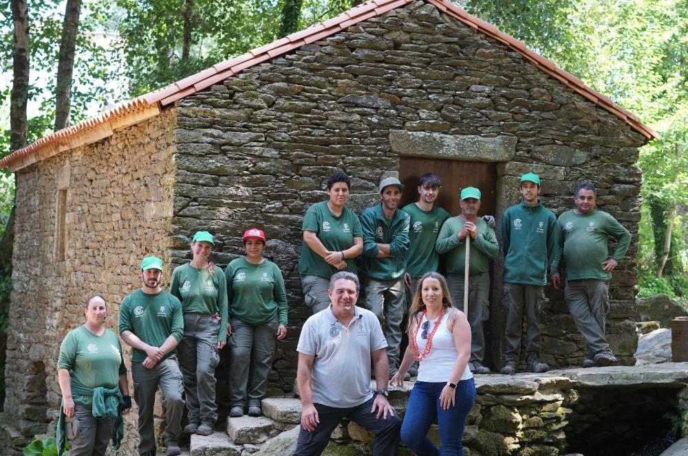 Imagen O CONCELLO DE LALÍN CONTA CON TRINTA ALUMNOS EN FORMACIÓN NOS OBRADOIROS SÁMAGO E AMOREA NAS ESPECIALIDADES DE ALMACÉNS, ALBANELERÍA E...