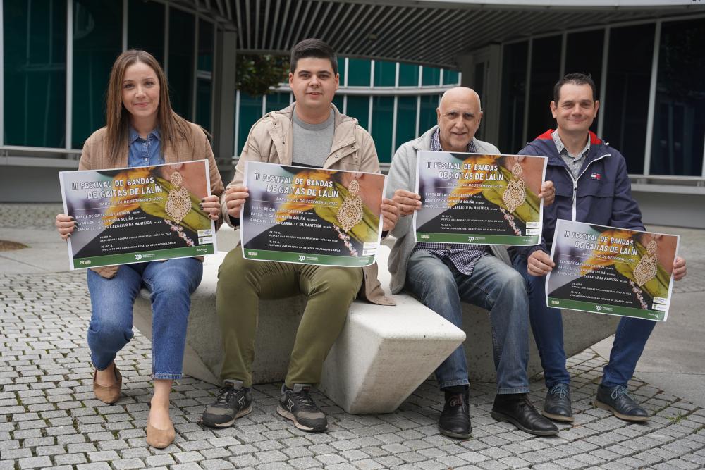 Imagen O III FESTIVAL DE BANDAS DE GAITAS DE LALÍN CELÉBRASE O SÁBADO DAS FESTAS DAS DORES COA PARTICIPACIÓN DAS BANDAS DE GAITAS OS CASTROS DE...