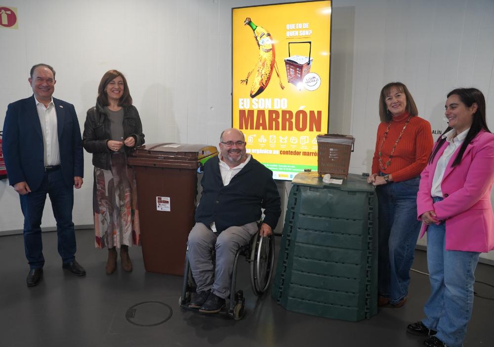 Imagen LALÍN IMPULSA A RECOLLIDA SELECTIVA DE BIORRESIDUOS COA IMPLANTACIÓN DO CONTEDOR MARRÓN