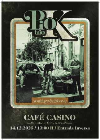 Imaxe: Conversamos con Pio Barreiro de PIO K TRÍO! Falamos do seu novo proxecto de jazz-soul, do 'groove' e de toda a información sobre o...