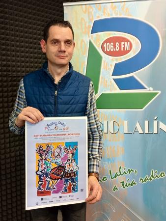 Imaxe: A conta atrás para a XXVI Matanza Tradicional do Porco xa comezou. Hoxe falamos con José Cuñarro, Concelleiro de Festas de Lalín, para...