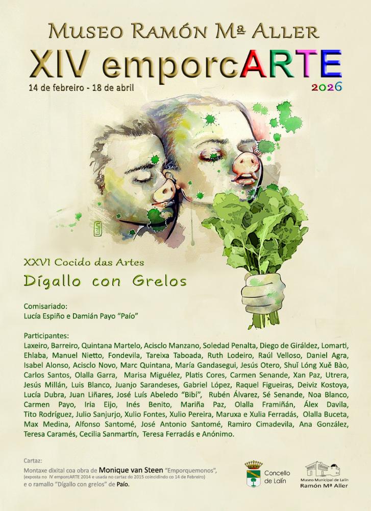 Imagen SESENTA ARTISTAS TOMARÁN PARTE NA XIV EMPORCARTE QUE SE INAUGURA O VINDEIRO SÁBADO 14 DE FEBREIRO