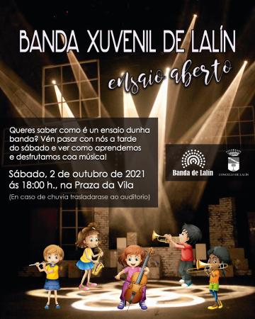BANDA XUVENIL DE LALÍN-ENSAIO ABERTO
