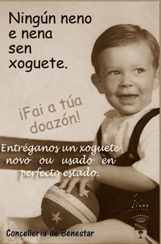 Imagen A CAMPAÑA “NINGÚN NENO/A SEN XOGUETE” VAI SUMANDO ADHESIÓNS E MANTÉN O PRAZO ABERTO PARA COLABORAR DURANTE ESTA SEMANA