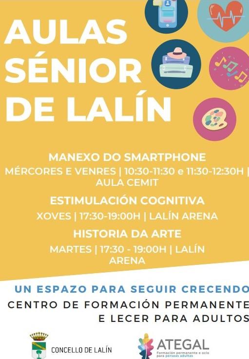 Imagen A CONCELLEIRA DE POLÍTICA SOCIAL PAZ PÉREZ DA A COÑECER O NOVO PROGRAMA DE AULAS SENIOR DO CONCELLO DE LALÍN