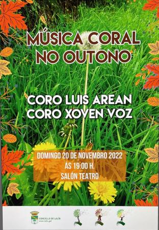 MÚSICA CORAL NO OUTONO