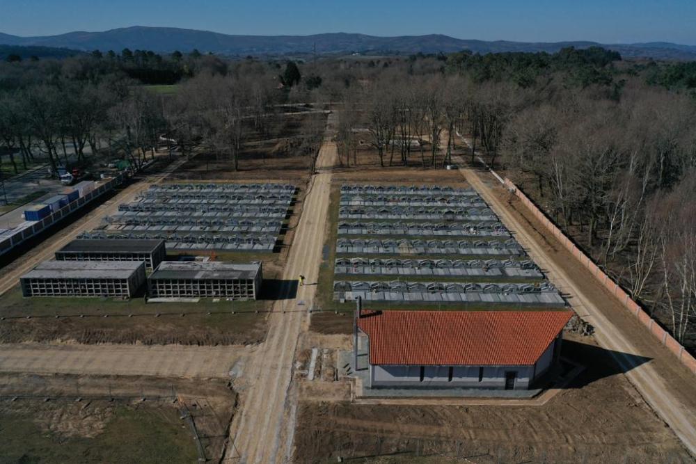 Imagen REMATARON OS TRABALLOS DE CIMENTACIÓN DOS PRINCIPAIS ELEMENTOS DA “FRAGA DO ALÉN” ONDE SE ESTÁ A CONSTRUÍR AS PREINSTALACIÓNS DOS...