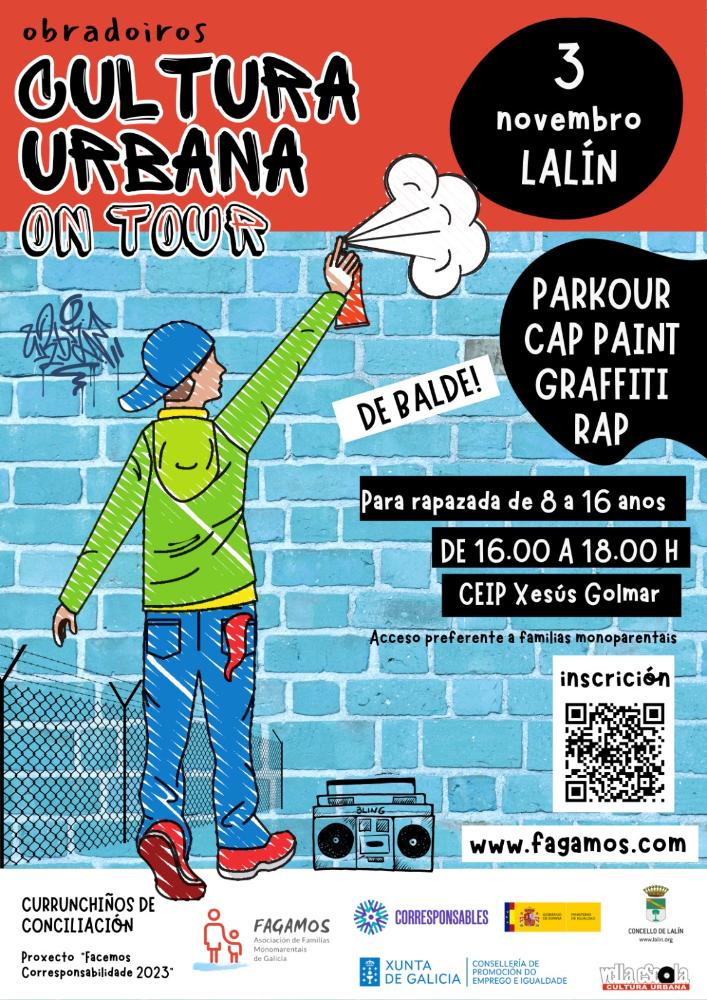 Imagen LALÍN INICIA A VINDEIRA SEMANA AS ACTIVIDADES DO 25N CON DÚAS CHARLAS SOBRE REDES SOCIAIS E XÉNERO E CUN OBRADOIRO DE CULTURA URBANA