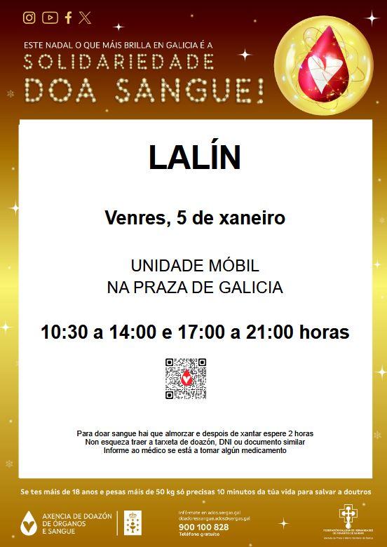 Imagen LALÍN ACOLLE UNHA CAMPAÑA DE DOAZÓN DE SANGUE O 5 DE XANEIRO