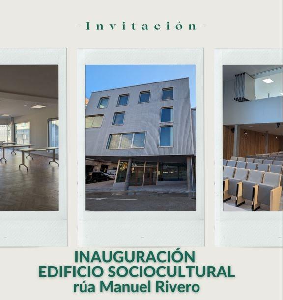 Imagen O XOVES 7 DE MARZO TERÁ LUGAR UNHA XORNADA DE PORTAS ABERTAS PARA QUE A VECIÑANZA COÑEZA O EDIFICIO POLIVALENTE DO MANUEL RIVERO