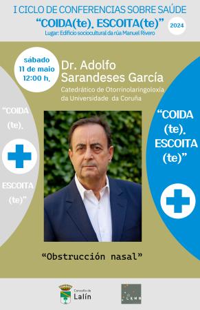 Ciclo de Conferencias sobre Saude Dr Adolfo Sarandeses-01